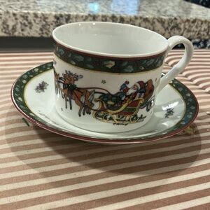 COPY - T’was the Night before Christmas coffee cup & saucer